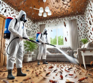 شركة رش البيوت من الحشرات